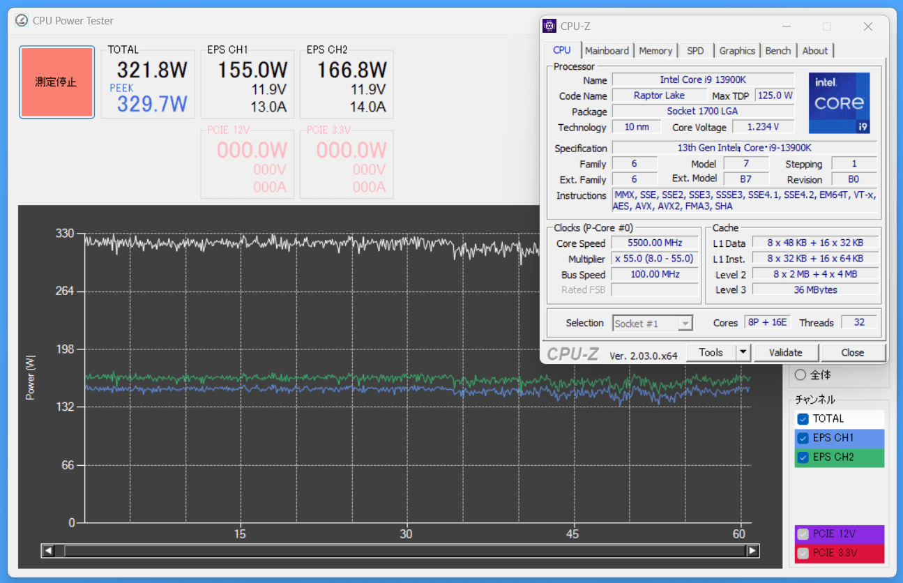 ASUS ROG MAXIMUS Z790 HERO_13900K_VFc_Power