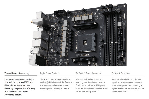 ASUS ProArt X570-CREATOR WIFI_VRM