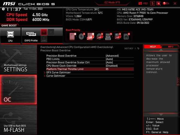 MSI MEG X670E ACE_BIOS_OC_28