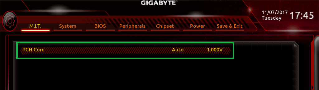 GIGABYTE Z370 AORUS Gaming 7_BIOS_OC_14