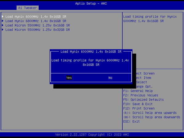 ASUS Pro WS W790E-SAGE SE_memory-OC-preset