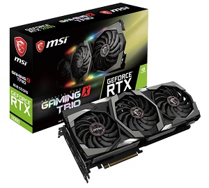 MSI GeForce RTX 2080 GAMING X TRIO