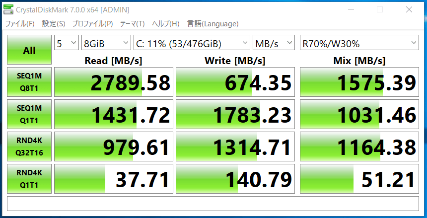 ZOTAC ZBOX Eシリーズ EN52060V_SSD_CDM