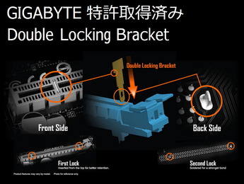 GIGABYTE Double Locking Bracket