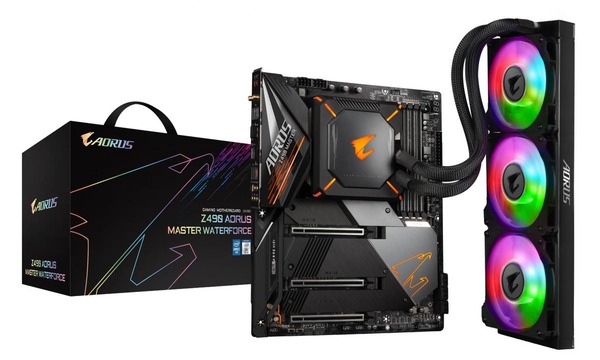 GIGABYTE Z490 AORUS MASTER WATERFORCE (1)