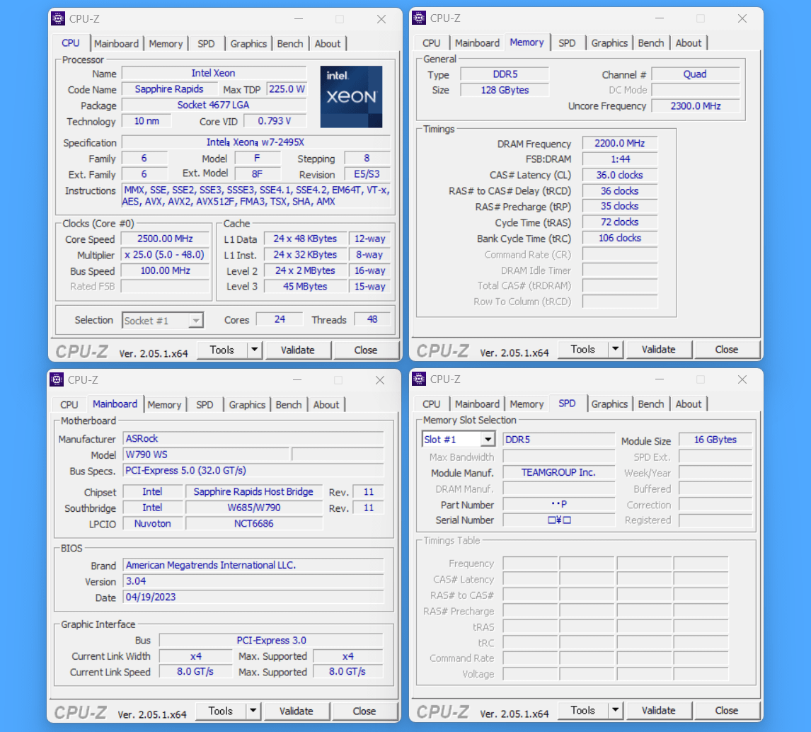 Team DDR5 R-DIMM TE16GFREV2MH_2495X_x8_def