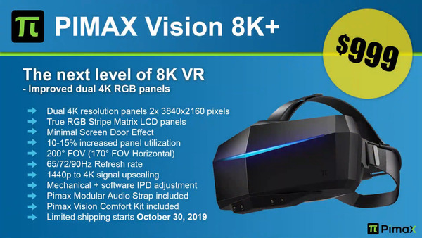 Pimax Vision 8K+
