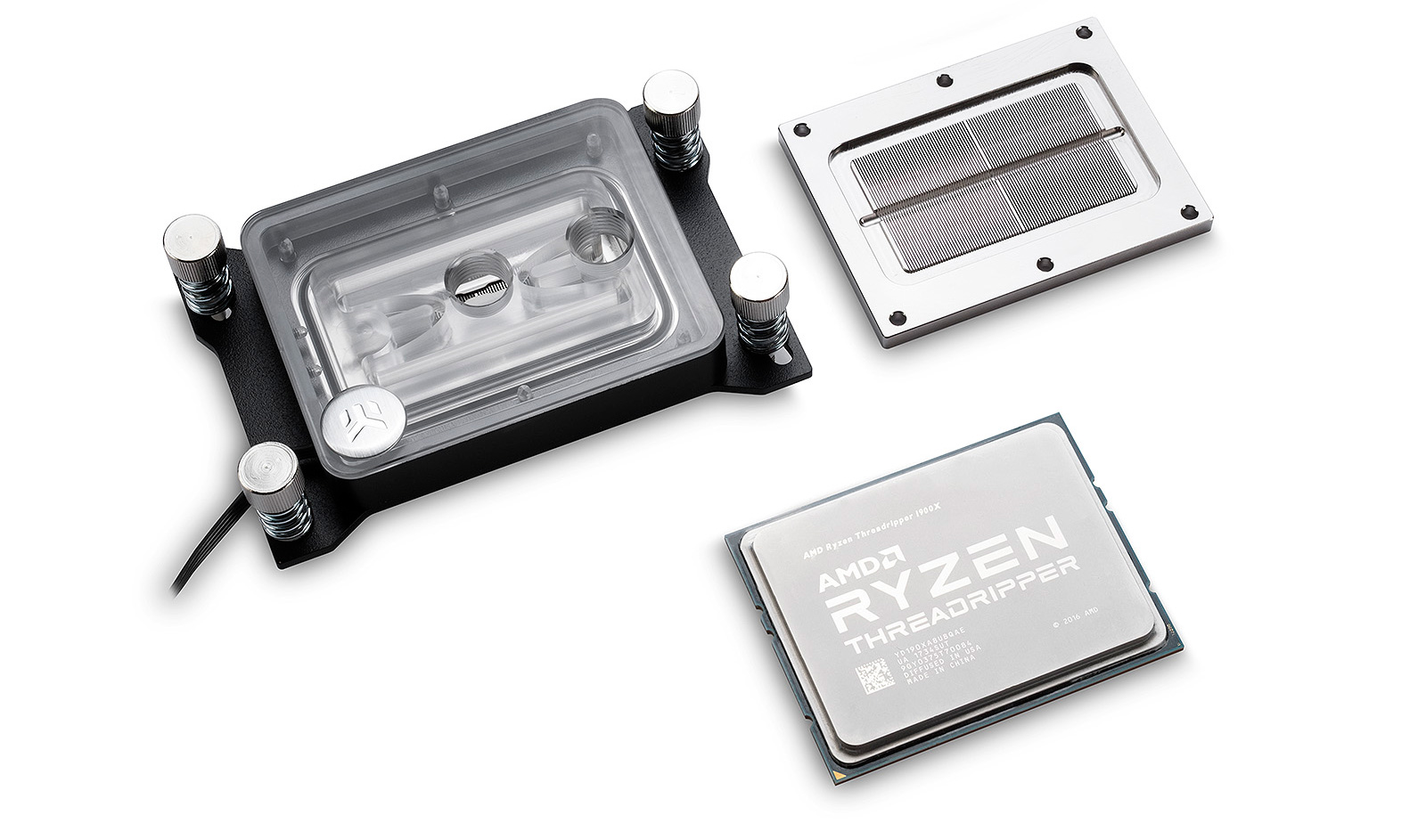 Socket sTR4 Watercool HEATKILLER IV PRO CPU Water Block for Threadripper AMD CPU Acryl Ni//Black