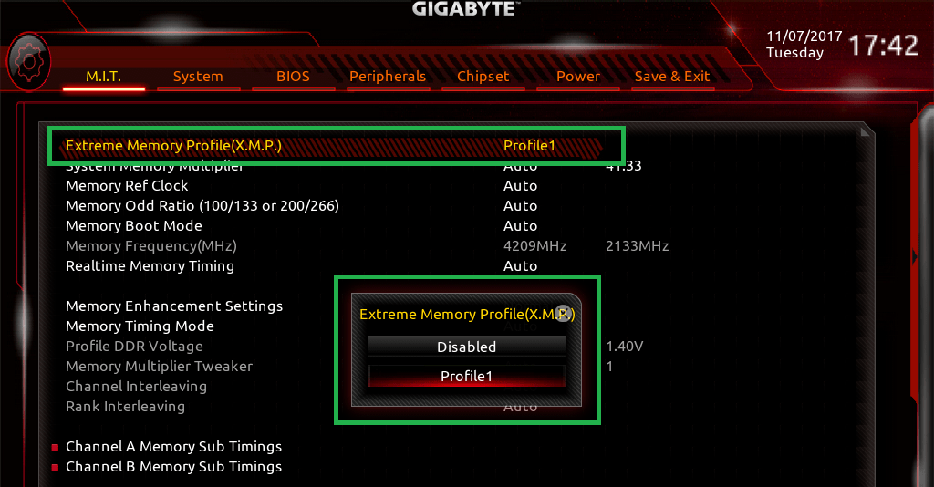 GIGABYTE Z370 AORUS Gaming 7_BIOS_OC_9