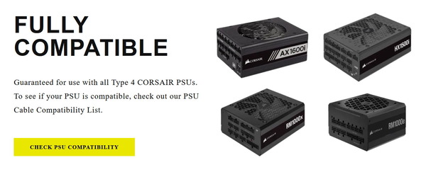 CORSAIR 600W PCIe 5.0 12VHPWR Type-4 PSU Power Cable_compatible