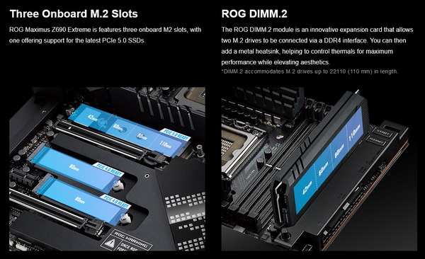 ASUS ROG MAXIMUS Z690 EXTREME_M.2