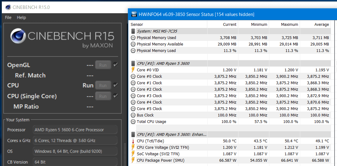 AMD Ryzen 5 3600_Core-Clock_Boost_Multi_PPT65W