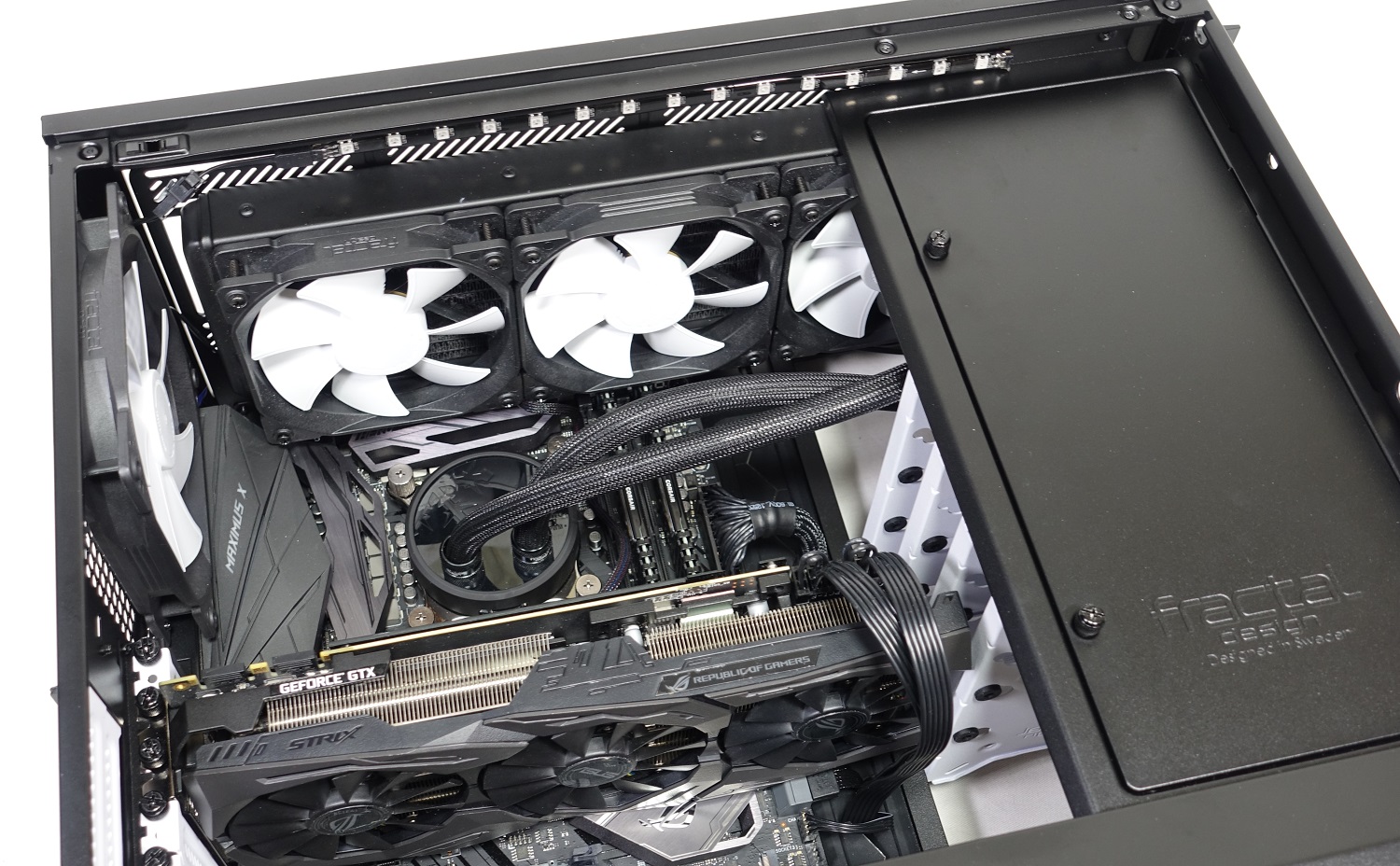 Fractal design air. Fractal design msi. fractal design define 7 xl dark tg охлаждение. fractal design define 7 xl black - tg. fractal design 7xl kit.
