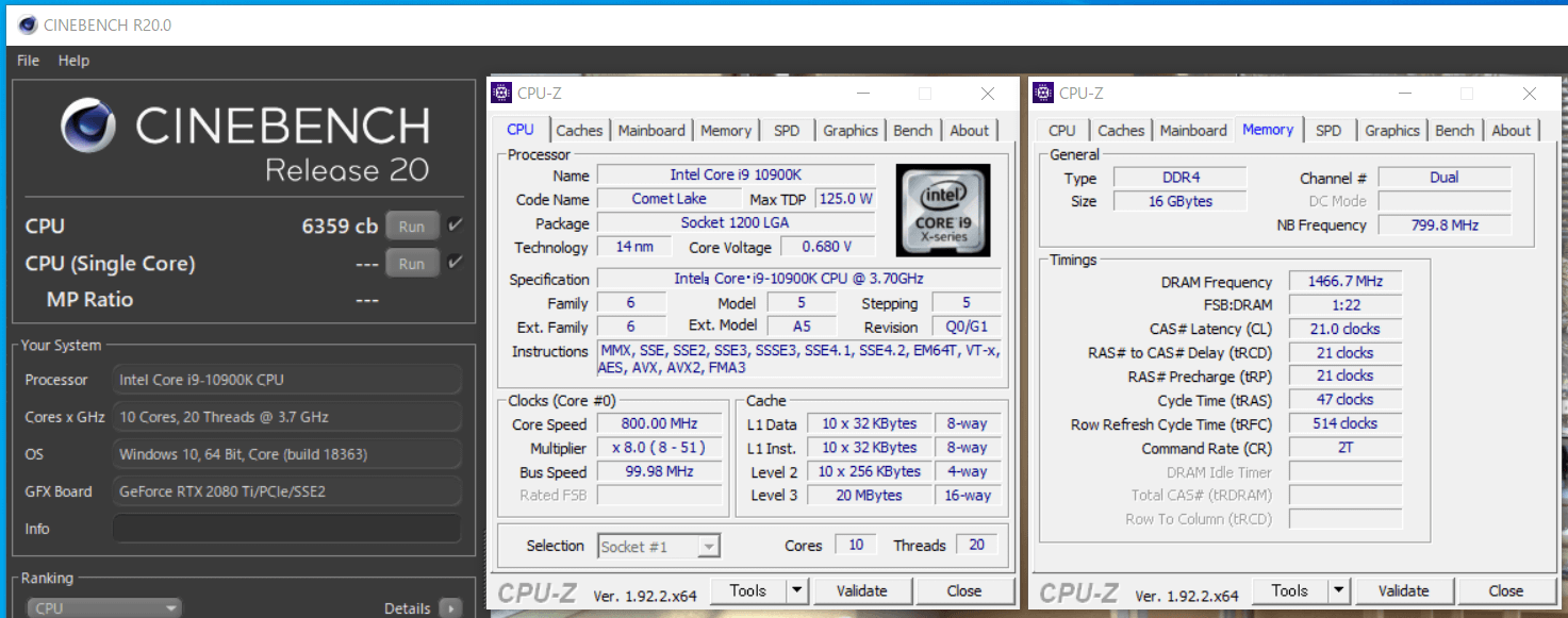 G-Master Hydro Z490_Core i9 10900K_cinebench-rR20