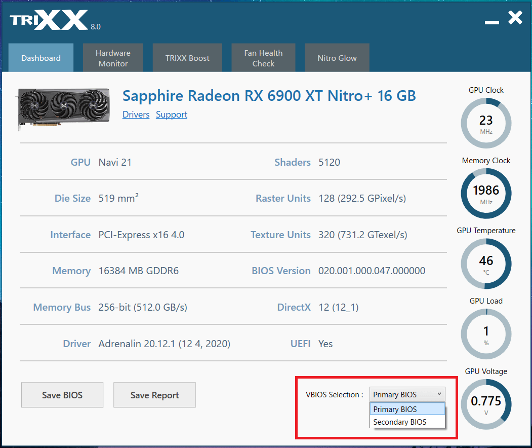 SAPPHIRE TRIXX_BIOS