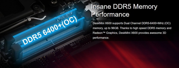 ASRock DeskMini X600_RAM