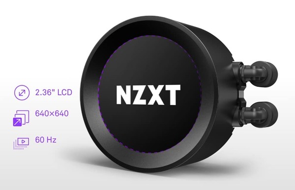 NZXT Kraken Elite_LCD