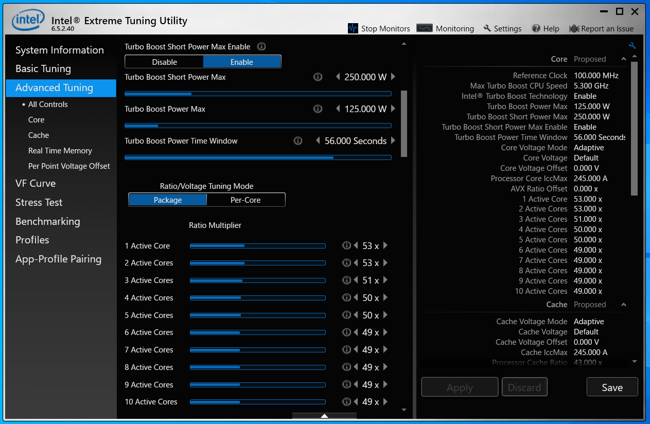 G-Master Hydro Z490_Core i9 10900K_PowerLimit