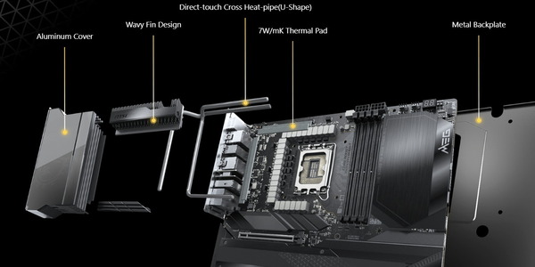 MSI MEG Z790 GODLIKE MAX_Cooler