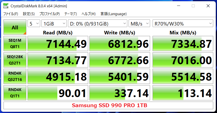 Samsung SSD 990 PRO 1TB_CDM8