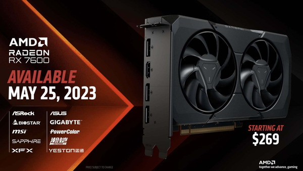 AMD Radeon RX 7600_price