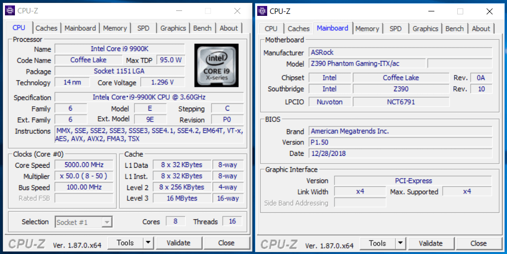 ASRock Z390 Phantom Gaming-ITXac_OC Test (1)