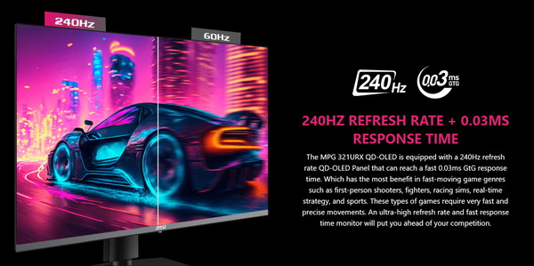 MSI MPG 321URX QD-OLED_240Hz