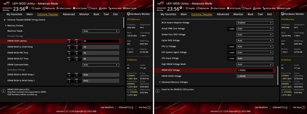 Kingston FURY Beast DDR5 RGB_ASUS MZ690H_12900K_6000_C36_BIOS