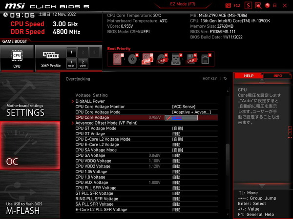 MSI MEG Z790 ACE_BIOS_OC_10