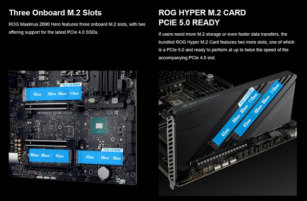 ASUS ROG MAXIMUS Z690 HERO_M.2