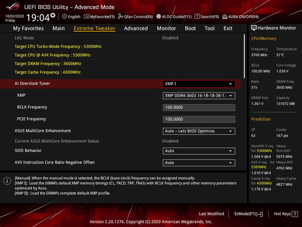 Crucial Ballistix BL2K32G36C16U4B_Z490_BIOS