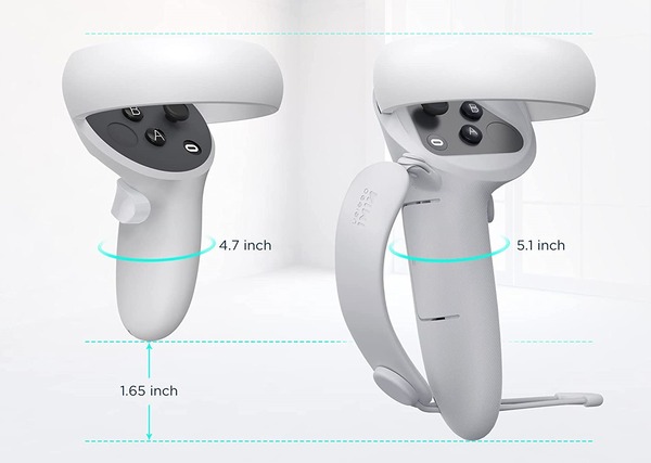 KIWI design Top Version Controller Grips Cover_size