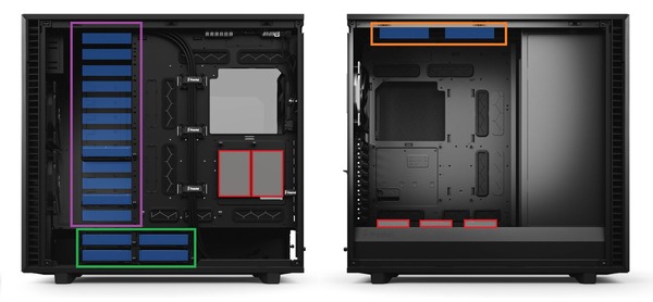 Fractal Design Define 7 XL_strage-layout
