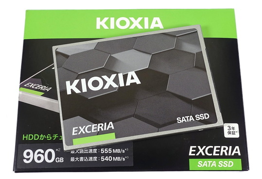 KIOXIA EXCERIA SATA SSD 960GB