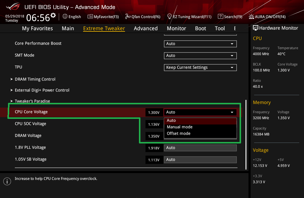 ASUS ROG CROSSHAIR VII HERO (Wi-Fi)_BIOS_OC_8