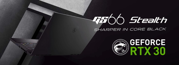 MSI GS66 Stealth_top