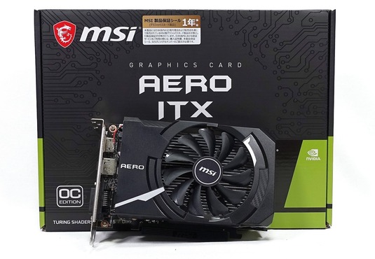 MSI GeForce GTX 1650 AERO ITX 4G OC