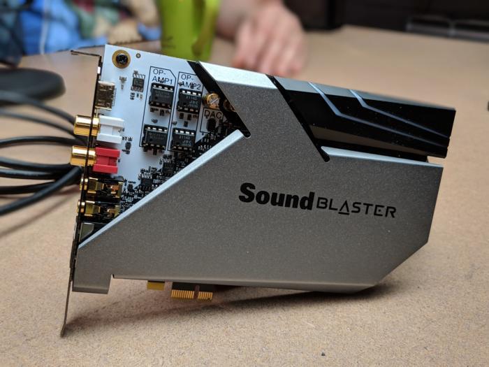 Creativeから新型ハイエンドpci Eサウンドカード Sound Blasterx Ae 9 が登場予定 自作とゲームと趣味の日々