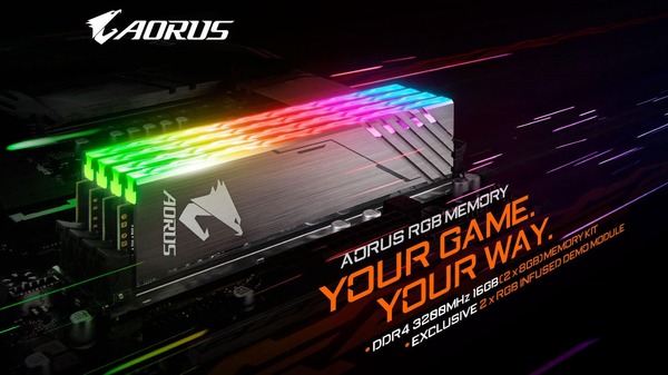 GIGABYTE AORUS RGB Memory (1)