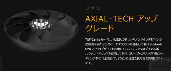 ASUS TUF-RTX3070-O8G-GAMING_Axial-Fan