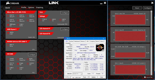 AMD Ryzen 5 3600_power_cl