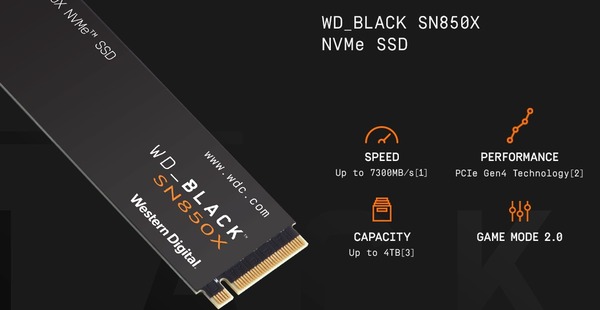 WD_BLACK SN850X NVMe SSD‗kv