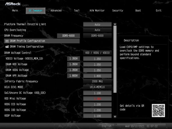 ASRock X670E Taichi Carrara_BIOS_OC-Test (2)