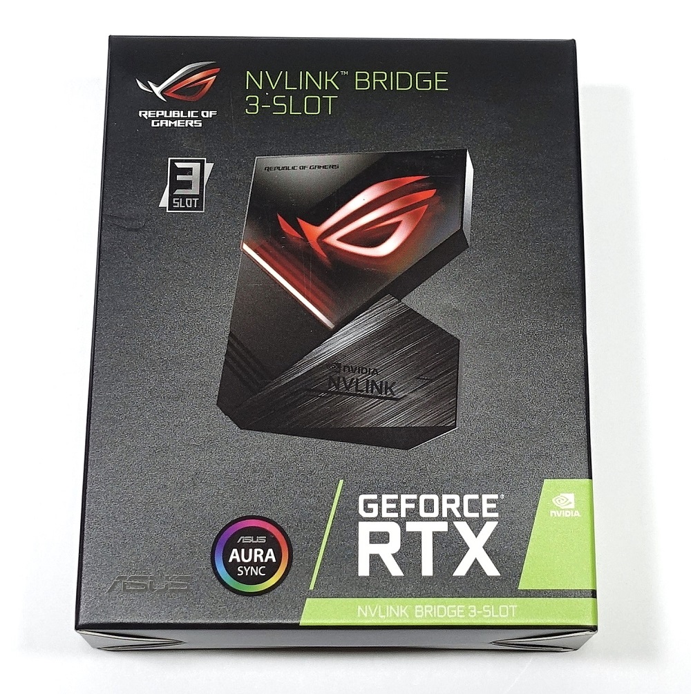 ASUS ROG NVLINK BRIDGE」をレビュー : 自作とゲームと趣味の日々