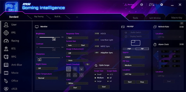 MSI Gaming Intelligence