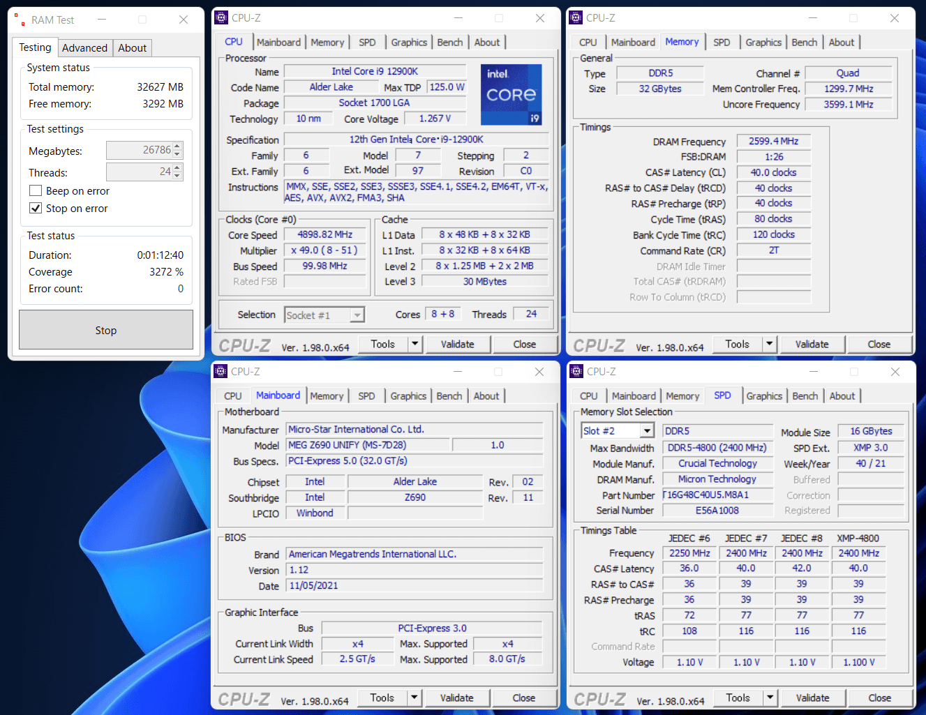 CT2K16G48C40U5_5200_C40_Ramtest