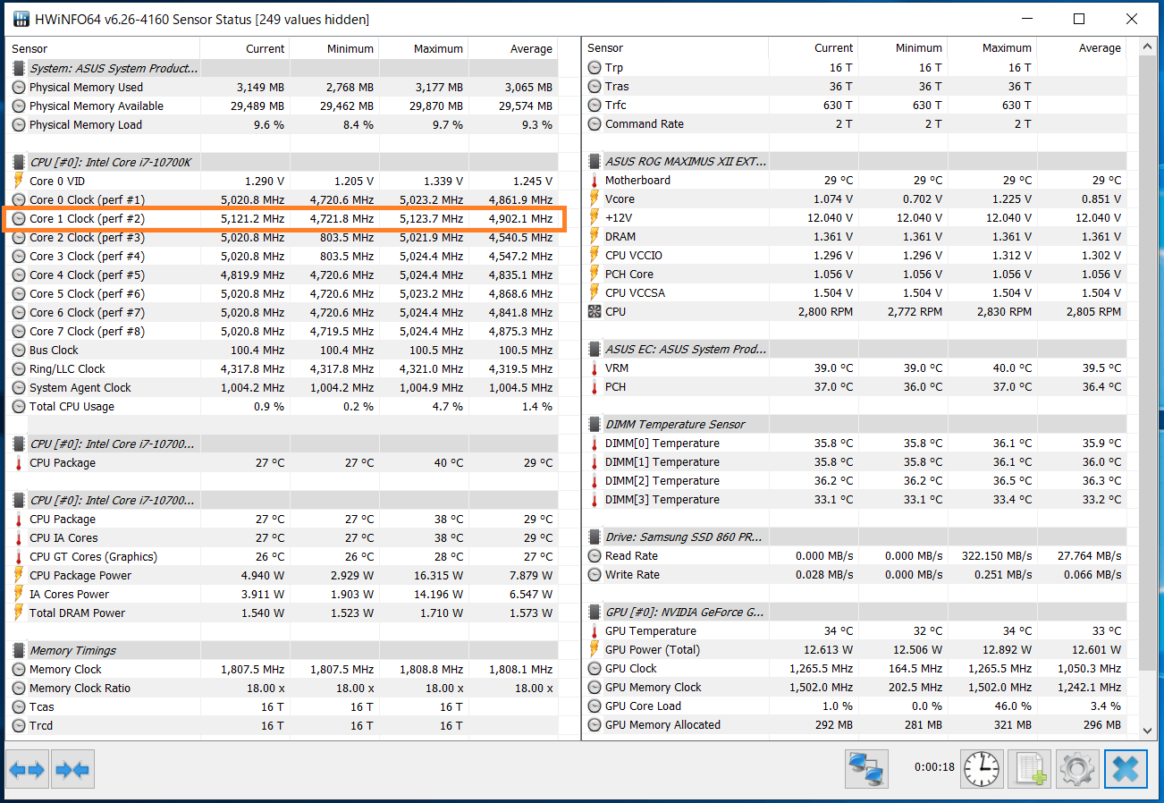 Intel Core i7 10700K_Boost-Clock_Single