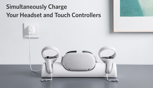 Anker Charging Dock for Oculus Quest 2_top