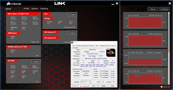 MSI MEG X570 ACE_OC Test_power