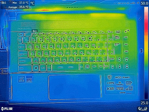 MSI GS66 Stealth_FLIR_idle